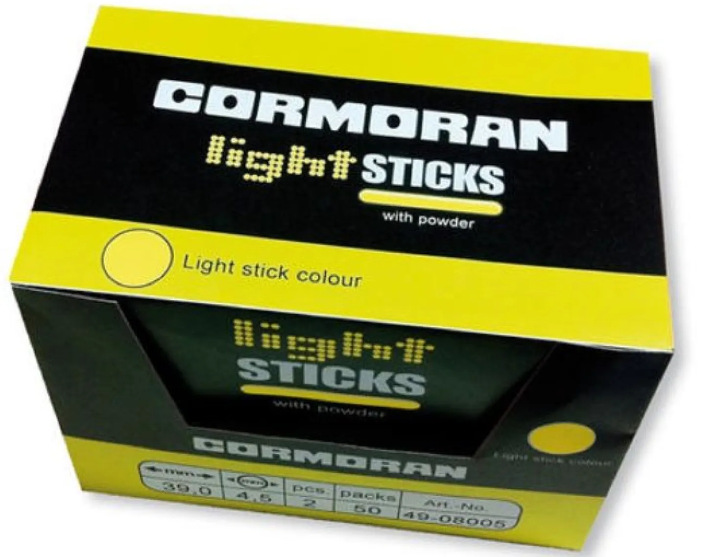100 Cormoran Knicklichter 4,5mm  Angelzubehör