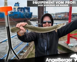 Angel Berger Aaltöter Aalgreifer Fischtöter für Aale Waidgerechter Aalstecher zum Töten vom Aal Werkzeug zum Aalfischen Eel Killer Werkzeug - Messer - Zubehör