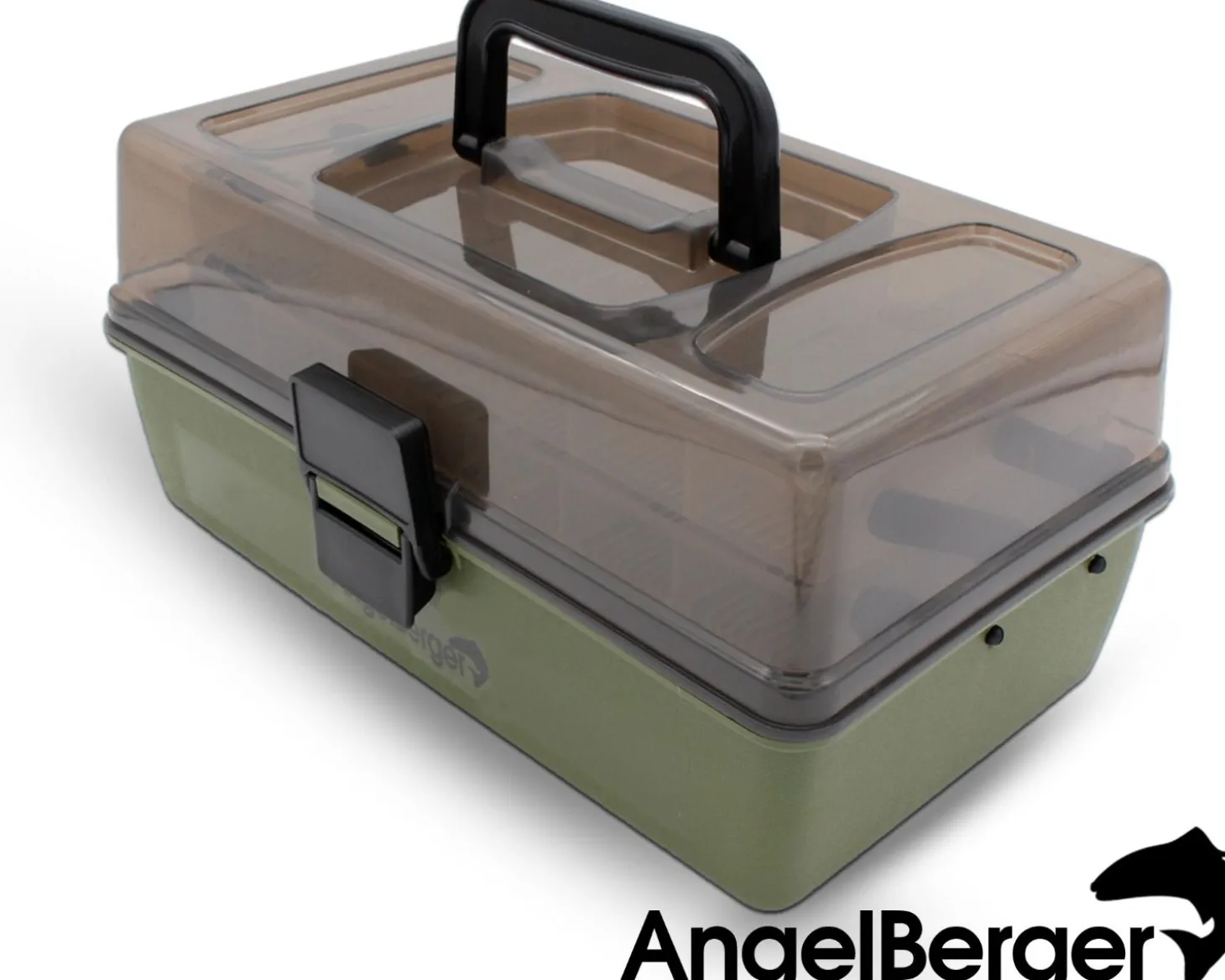 Angel Berger Angelkoffer 2 ladig Gerätekoffer Zielfische