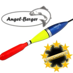 Angel Berger Balsaholz Allround Pose 1 Forellenangeln