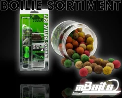 Angel Berger Boiliesortiment Boilies und Karpfenzubehör Boiliemontage Magic Mix Carp Baits Boilienadel Boilie Rig Karpfenblei Boiliestopper Futtermittel