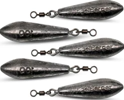 Angel Berger Brandungsblei Set 100g 5 Stück Meeresblei Angelblei Brandungsangeln Blei Meeresangeln Dorschangeln