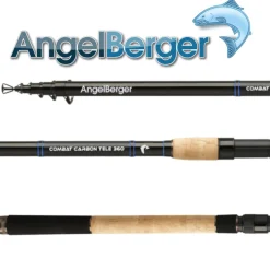 Angel Berger Combat Carbon Tele 360 Teleskoprute Angelrute Allround Rute Tele Karpfenrute Angelruten