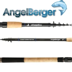 Angel Berger Combat Carbon 2,10m 10-40g Teleskoprute Angelrute Allround Rute  Teleskopruten