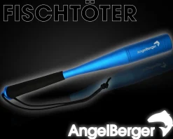 Angel Berger Deluxe Aluminium Fischtöter mit Handschlaufe Fischbetäuber Totschläger  Friedfischangeln