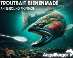 Angel Berger Doppel Baitformer 2 in 1 Forellenteigformer mit Forellenteig Troutbait Forellenköder Angelteig