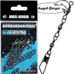 Angel Berger Dreifach Bombardawirbel  Zielfische