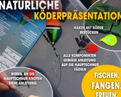 Angel Berger Forellen Posen Set Posenmontage Ready2Fish Angelset Forelle Angelsets