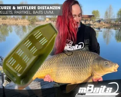 Angel Berger Futterschaufel Wide Futterkelle Bait Spoon Zielfische