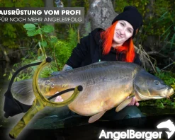 Angel Berger Futterschleuder Eco Schleuder Madenschleuder Catapult Karpfen Zubehör