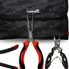 Angel Berger Hechtwerkzeugkit mit Tasche Raubfisch Tools mit Tasche Werkzeugset Angler Angelmesser Angelzange Hechtangeln