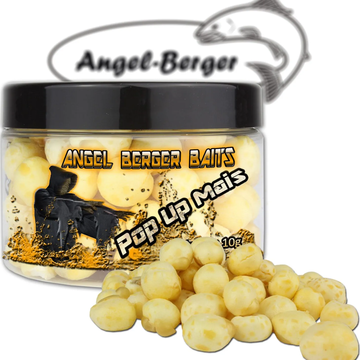 Angel Berger Perlmais Pop Up Mais natur Futtermittel