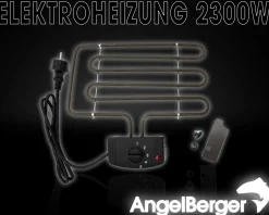 Angel Berger Premium Elektroheizung für Räucherofen Räucherheizung Heizspirale Räuchern