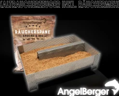 Angel Berger Premium Kaltraucherzeuger Kalträucherlader Räucherschnecke Kalt Räuchern Räuchern