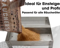 Angel Berger Premium Kaltraucherzeuger Kalträucherlader Räucherschnecke Kalt Räuchern Räuchern