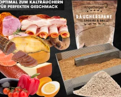 Angel Berger Premium Kaltraucherzeuger Kalträucherlader Räucherschnecke Kalt Räuchern Räuchern