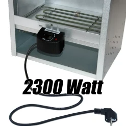 Angel Berger Premium Räucherofen mit Elektroheizung 2300W Räucherschrank Smoker Räuchern