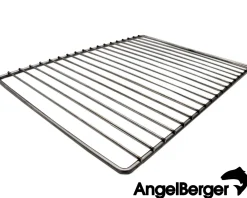 Angel Berger Premium Räucherrost Flachrost 34 x 25 cm Edelstahl Räuchern
