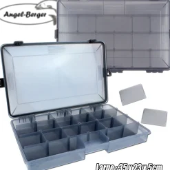 Angel Berger Pro Tackle Box Large Kunstköderbox Köderbox wasserdicht Zubehörbox Angelzubehör