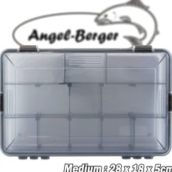 Angel Berger Pro Tackle Box Medium  Kunstköderbox Köderbox wasserdicht Zubehörbox Angelzubehör