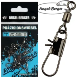 Angel Berger Präzisionswirbel mit Karabiner Zielfische
