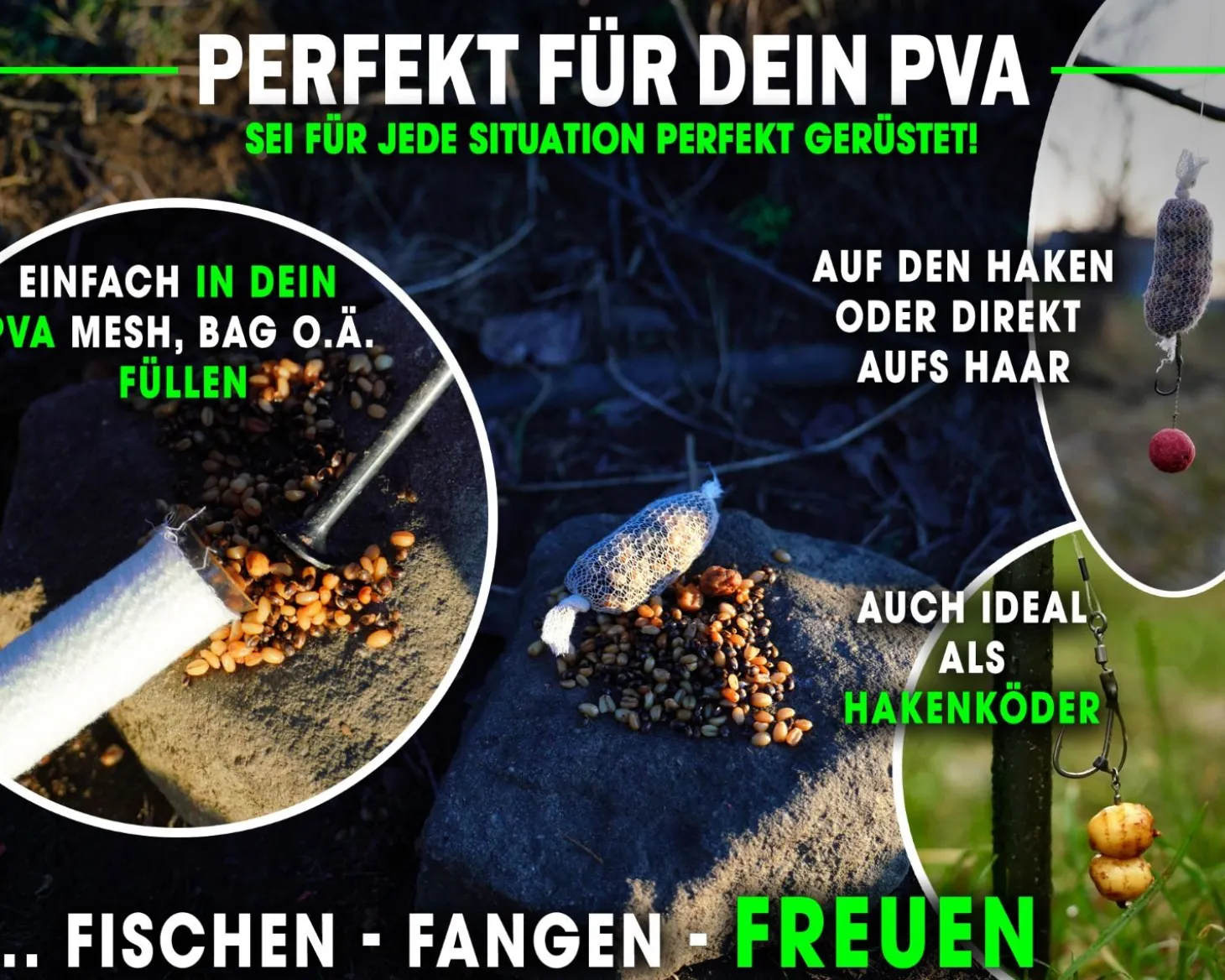 Angel Berger Ready Particle 1500ml Spod Mix Futtermittel