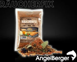 Angel Berger Räucherfix 250g Räucherblitz Räucherlake Räucherlauge Fisch Räuchern Smoker Fischgewürz Räuchermehl & Gewürze