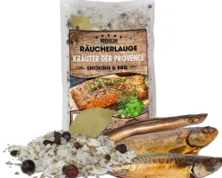 Angel Berger Räucherlauge Kräuter der Provence 600g Räucherlake Fisch Räuchern Räuchergewürz Smoker Fischgewürz Räuchermehl & Gewürze