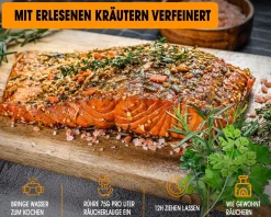 Angel Berger Räucherlauge Kräuter der Provence 600g Räucherlake Fisch Räuchern Räuchergewürz Smoker Fischgewürz Räuchermehl & Gewürze