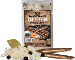 Angel Berger Räucherlauge Aal Spezial 600g Räucherlake Fisch Räuchern Räuchergewürz Smoker Fischgewürz Räuchermehl & Gewürze