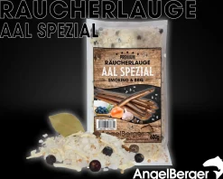 Angel Berger Räucherlauge Aal Spezial 600g Räucherlake Fisch Räuchern Räuchergewürz Smoker Fischgewürz Räuchermehl & Gewürze
