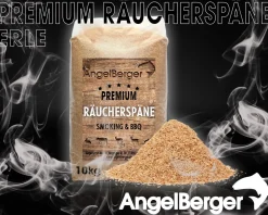Angel Berger Räuchermehl Erle 10kg Räucherspäne Räuchern