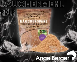 Angel Berger Räuchermehl Erle 500g Räucherspäne Räuchern
