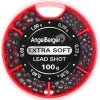 Angel Berger Schrotblei Bleischrot Sortiment Klemmblei Lead Shots Fein 100g Friedfischangeln