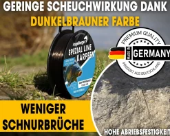 Angel Berger Spezial Line Karpfen Monofile Angelschnur Monofile Angelschnur