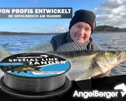 Angel Berger Spezial Line Zander Monofile Angelschnur Angelschnur