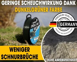 Angel Berger Spezial Line Hecht Monofile Angelschnur Angelschnur