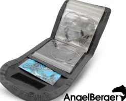 Angel Berger Stahlvorfachsortiment mit Tasche  Hechtangeln