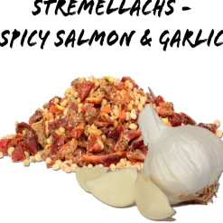 Angel Berger Stremellachs Spicy Salmon Garlic Gewürzmischung Fischgewürz Lachs Forelle Topping  Räuchermehl & Gewürze