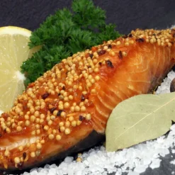 Angel Berger Stremellachs Spicy Salmon Garlic Gewürzmischung Fischgewürz Lachs Forelle Topping  Räuchermehl & Gewürze