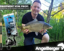 Angel Berger Tele Angelset Waggler Posen Set Posenmontage Ready2Fish Angelpose Fishing Float Set Posenset Angeln Angelsets