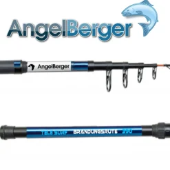 Angel Berger Tele Surf Brandungsrute 3,90m 100-250g Meeresrute Surfrute Meeresangel Brandungsangel Angelruten