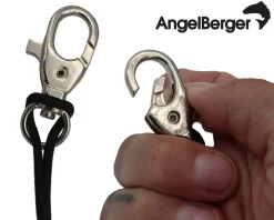 Angel Berger Watkescher gummiert Forellenkescher Fliegekescher  Fliegenfischen