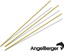 Angel Berger Wurmnadel 3 Stück Messing Ködernadel Worm Needle Wattwurmnadel Köder Nadel Angeln Friedfischangeln