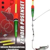 Angel Berger Zander Posen Set Köderfischmontage mit Knicklicht Ready2Fish Angelset Zander Angelsets