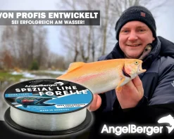 Angel-Berger Spezial Line Forelle Monofile Angelschnur Trout Mono Zielfischschnur Forellenschnur Monofil  Angelschnur