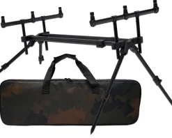 Luxus Rod Pod mit Tasche Rodpod Rutenständer Karpfen Rod Pod