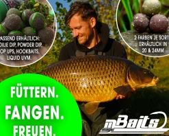 Magic Baits 4 Kg Premium Boilies mit Eimer Carp Baits with Bucket Futterboilies Karpfenboilies Feeder Boilie Boilieset Karpfenköder Carp Baits Angelköder Karpfenangeln Futtermittel