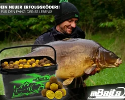 Magic Baits 4 Kg Premium Boilies mit Eimer Carp Baits with Bucket Futterboilies Karpfenboilies Feeder Boilie Boilieset Karpfenköder Carp Baits Angelköder Karpfenangeln Futtermittel