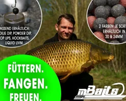 Magic Baits 4 Kg Premium Boilies mit Eimer Carp Baits with Bucket Futterboilies Karpfenboilies Feeder Boilie Boilieset Karpfenköder Carp Baits Angelköder Karpfenangeln Futtermittel